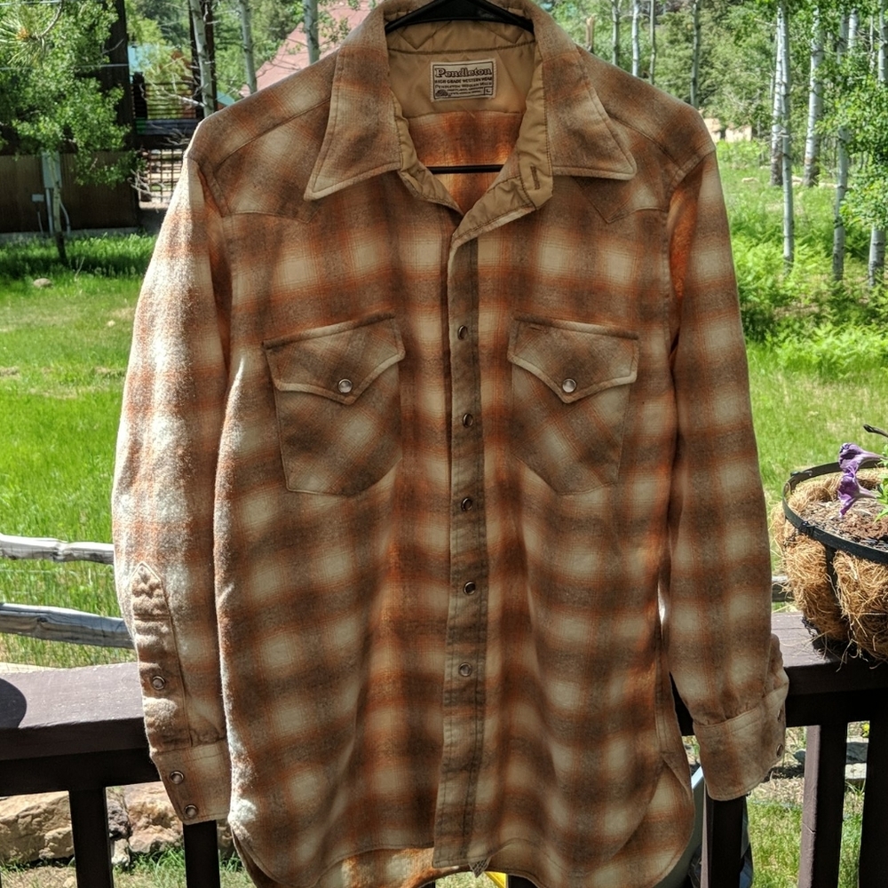 Pendleton western flannel